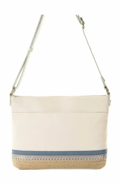 The Sak Melrose Crossbody Leather Bag In Multi