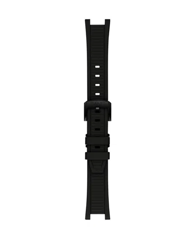 Tissot Unisex Black Silicone Bracelet Watch, 38mm In Black