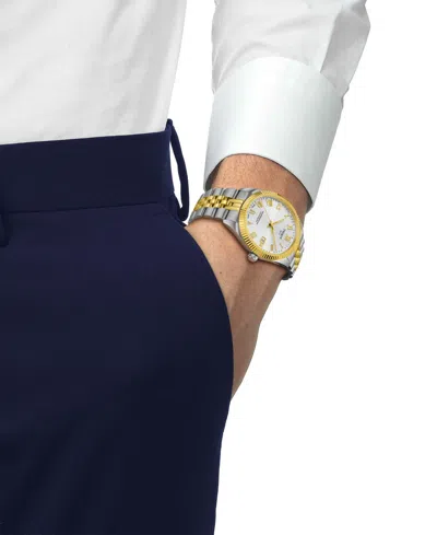 Tissot Ballade Powermatic 80 Cosc Bracelet Watch, 39mm In Gold