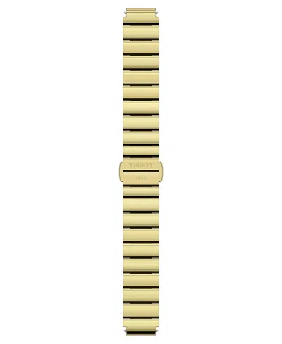 Tissot Women's Gold Stainless Steel Bracelet Watch, 21.80mm In Gold