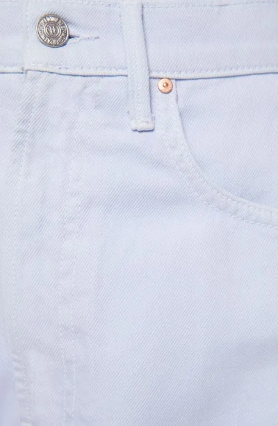 Mother The Pipe Dream Sneak Wide Leg Jeans In Blue