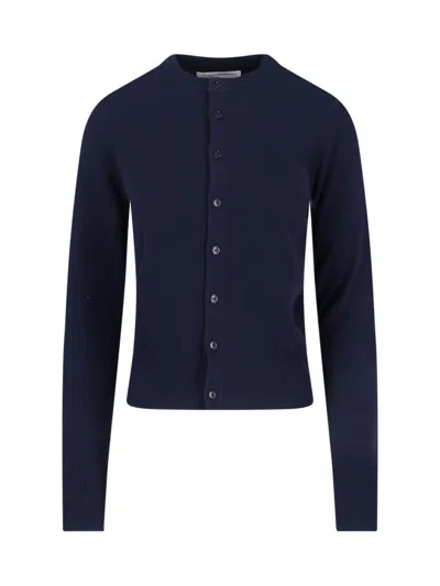 Extreme Cashmere N94 Piccolo Cardigan In Blue