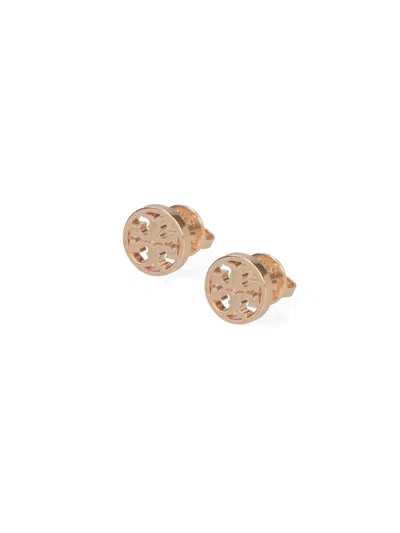 Tory Burch Miller Logoed Earrings In Pattern