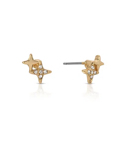 Ettika Gold Plated In Orbit Earring Set In Gold