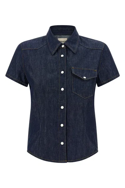 Khaite Cavazos Shirt In Blue