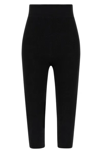 Chloé Knitted Leggings In Black