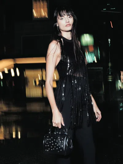 Cambridge Satchel The Mini Sophie In Black