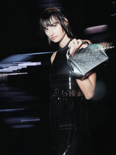 Cambridge Satchel The Mini Sophie In Silver