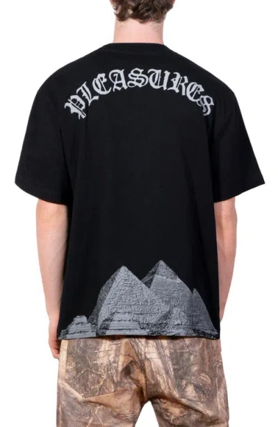 Pleasures Elevation Heavyweight Cotton Graphic T-shirt In Multi