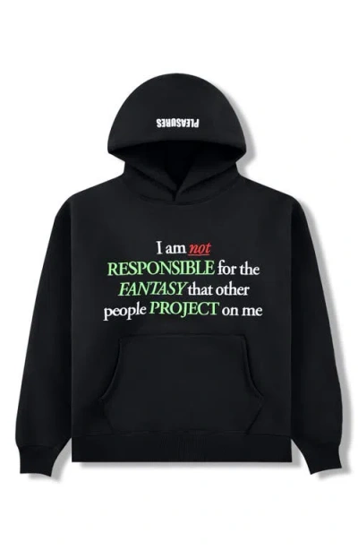 Pleasures Responsible Graphic Cotton Blend Hoodie In Animal Print