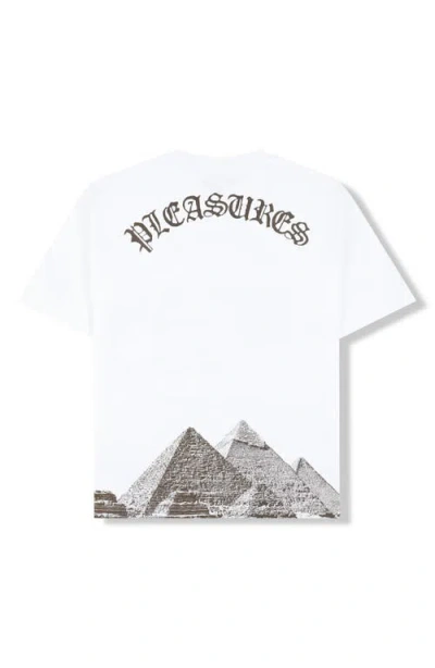 Pleasures Elevation Heavyweight Cotton Graphic T-shirt In Multi