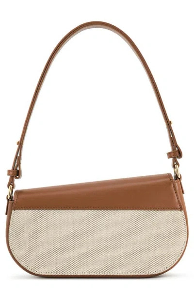 Jw Pei Addisyn Canvas Shoulder Bag In Brown