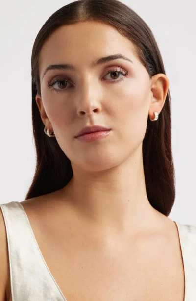 Chelsea28 Set Of 3 Huggie Hoop Earrings In Gold