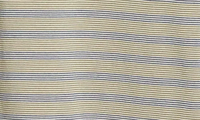 Beams Pinstripe Pocket T-shirt In White