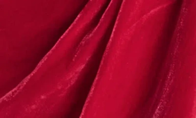 Cinq À Sept Noah Velvet Halter Maxi Dress In Pink