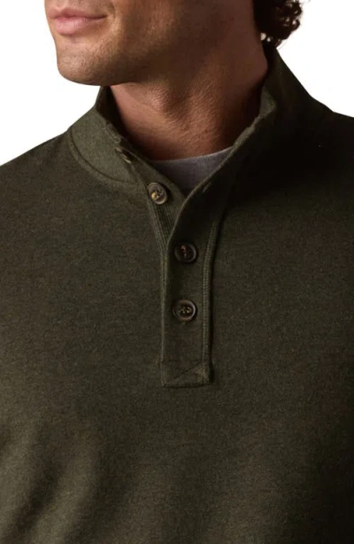 The Normal Brand Puremeso Mock Neck Top In Green