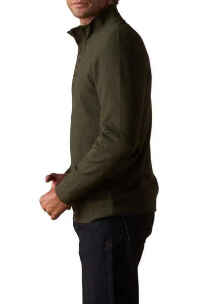 The Normal Brand Puremeso Mock Neck Top In Green