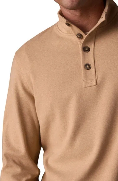 The Normal Brand Puremeso Mock Neck Top In Nude