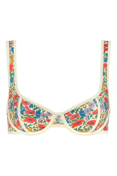 Montce Romby Underwire Bikini Top In Multi