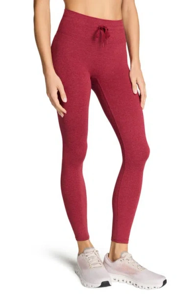 Spanx ® Smooth™ Softstretch High Waist Leggings In Red