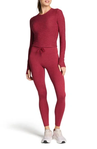 Spanx ® Smooth™ Softstretch High Waist Leggings In Red