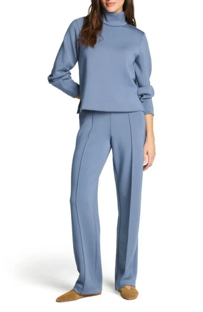 Spanx ® Airessentials® Luxe Mock Neck Sweatshirt In Blue