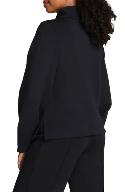 Spanx ® Airessentials® Luxe Mock Neck Sweatshirt In Black
