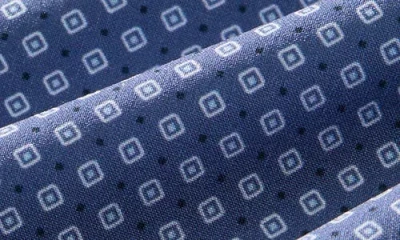 Mizzen + Main Mizzen+main Leeward Trim Fit Diamond Print Performance Button-up Shirt In Multi