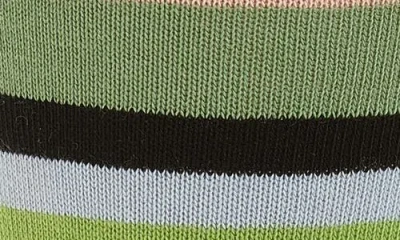 Paul Smith Marek Stripe Socks In Black