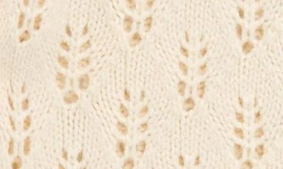 Cotton Emporium Kids' Pointelle Colorblock Cardigan In Multi