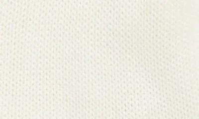 Cotton Emporium Kids' Bouclé Heart Cardigan In White