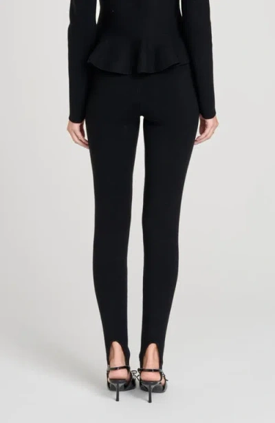 Wayf Brooklyn Stirrup Leggings In Black