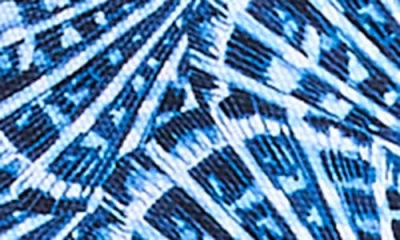 Tommy Bahama Island Cays Shell Cove Tie Front One-piece Swimsuit In Blue