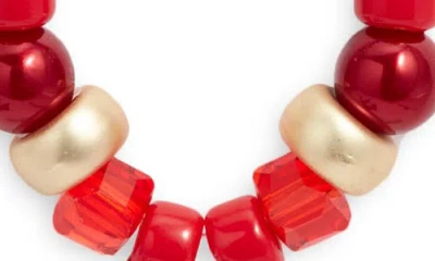 Bp. Beaded Phone Wrist Strap Charm In Multi