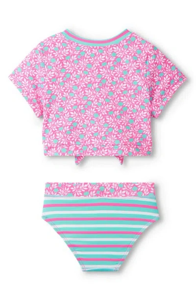 Hatley Kids' Mini Vines Two-piece Swimsuit In Multi