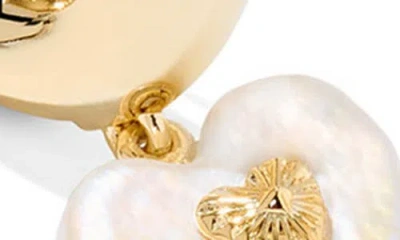 Kendra Scott Sasha Heart Huggie Hoop Earrings In Gold