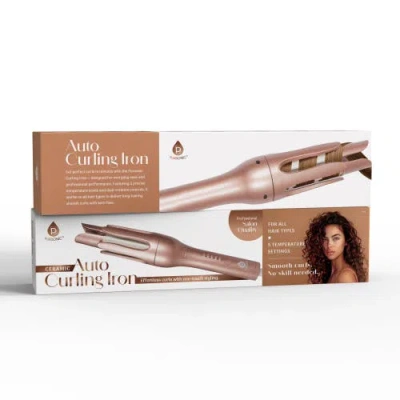 Pursonic Automatic Curling Iron  Salon-quality Curls In Pink