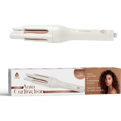Pursonic Automatic Curling Iron  Salon-quality Curls In White