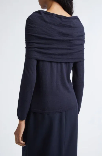 Max Mara Fareta Two-piece Sweater Set In Purple