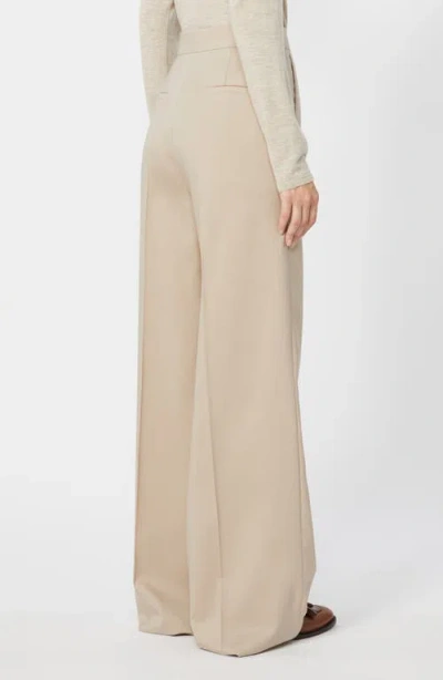Max Mara Girone Wool, Mohair & Silk Wide Leg Pants In Green