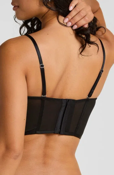 Hunkemoller Hunkemöller Odette Diamante Bustier In Black