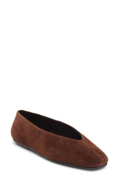 Jeffrey Campbell Fathom Flat In Brown