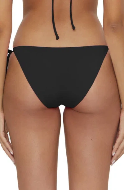 Becca Color Code Side Tie Bikini Bottoms In Black
