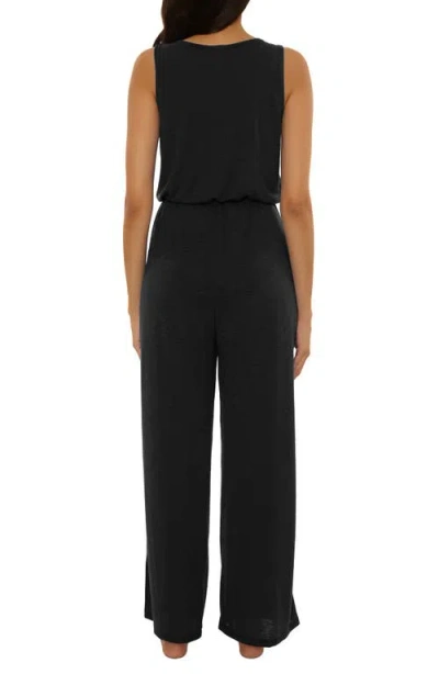 Becca Breezy Basic Cover-up Jumpsuit In Black