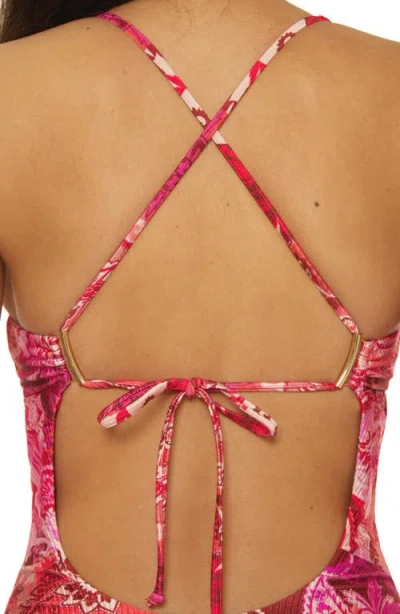 Becca Bali One-piece Swimsuit In Multi