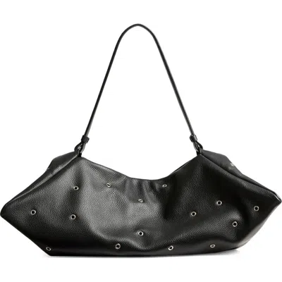 Altuzarra Origami Grommet Studded Leather East/west Bag
