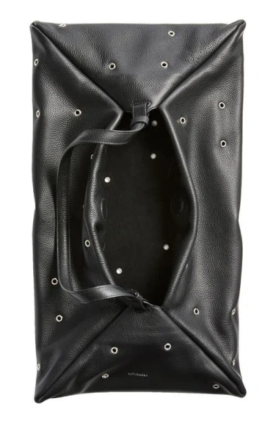 Altuzarra Origami Grommet Studded Leather East/west Bag