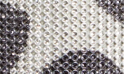 Collina Strada Crystal Embellished Insulated Water Bottle In Gray