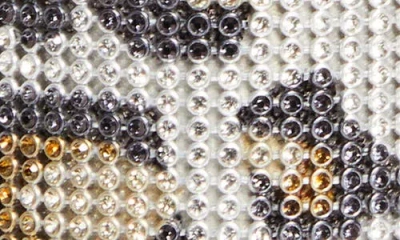 Collina Strada Crystal Embellished Insulated Water Bottle In Animal Print