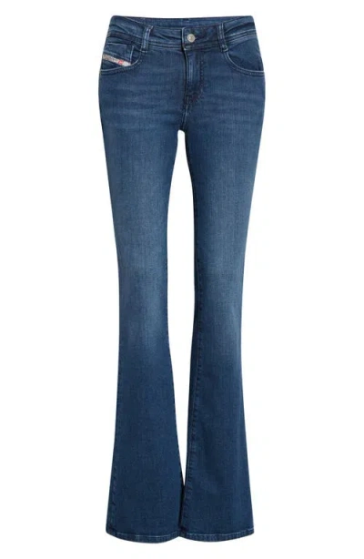 Diesel Bootcut E Flare Jeans In Blue